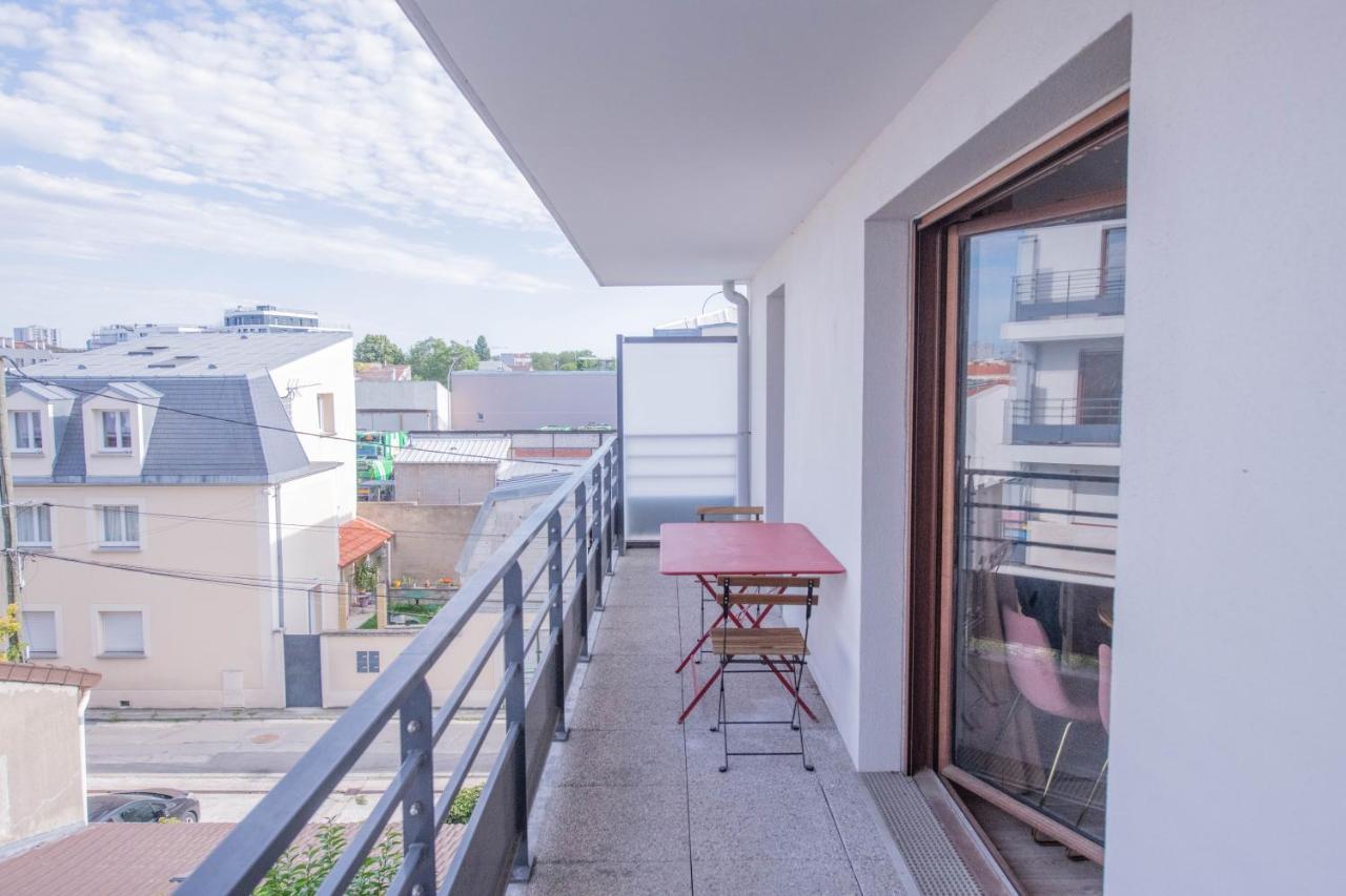 Machouart Le Duplex -Parking Gratuit Equipee Commodites- Lejlighed Aubervilliers Eksteriør billede